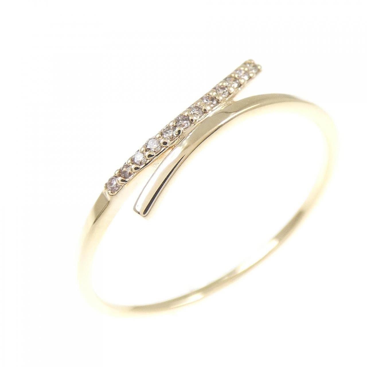 ジュエッテ K10YG リング 0.03CT
