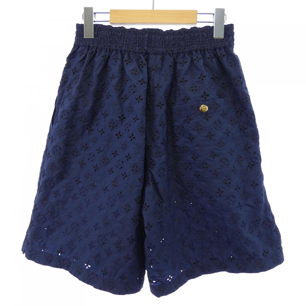 ルイヴィトン LOUIS VUITTON ブロデリーアングレーズモノグラムバミューダショーツ FNPB04O78 ショートパンツ