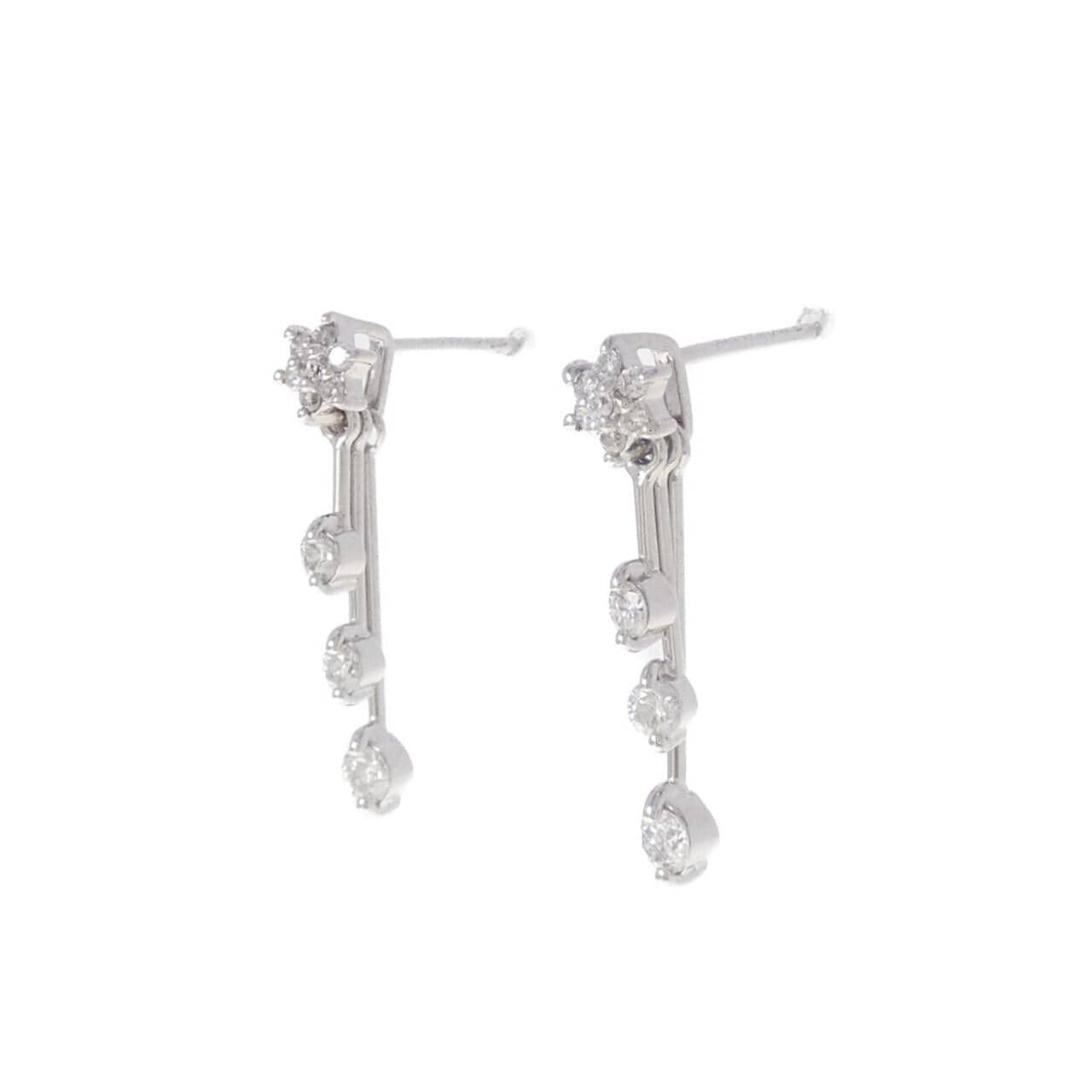 ヴァンドーム ダイヤモンド ピアス 0.30CT