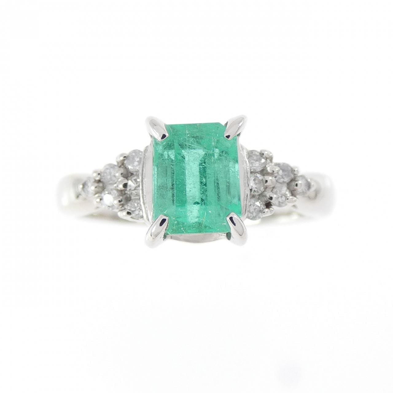 PT900 エメラルド リング 0.93CT