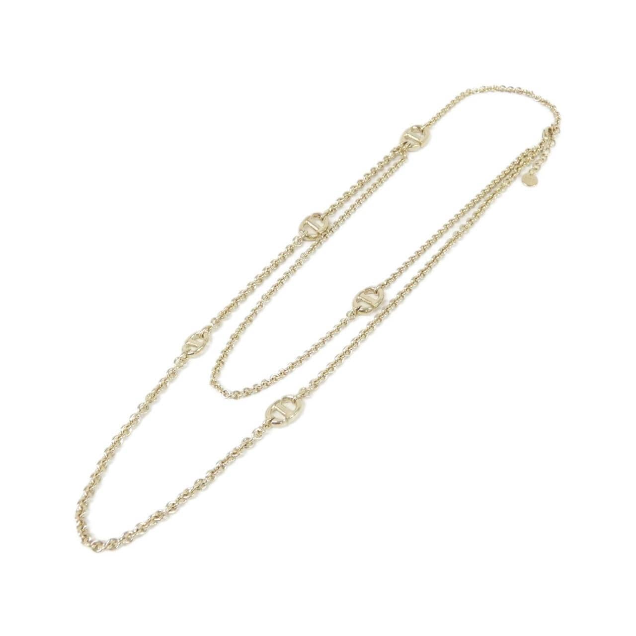 クリスチャンディオール CD ネイビー N2015WOMMT ネックレス