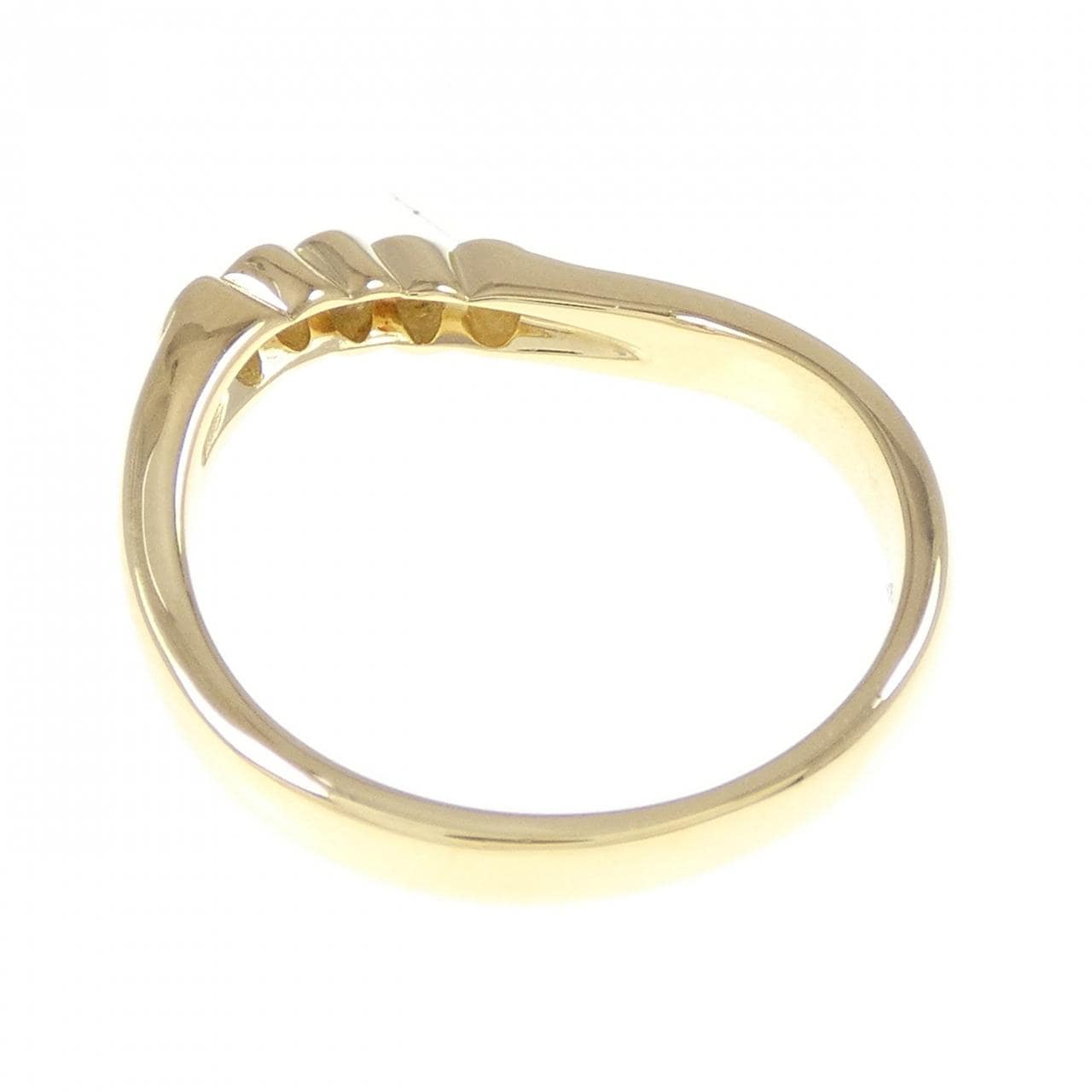 750YG ダイヤモンド リング 0.17CT