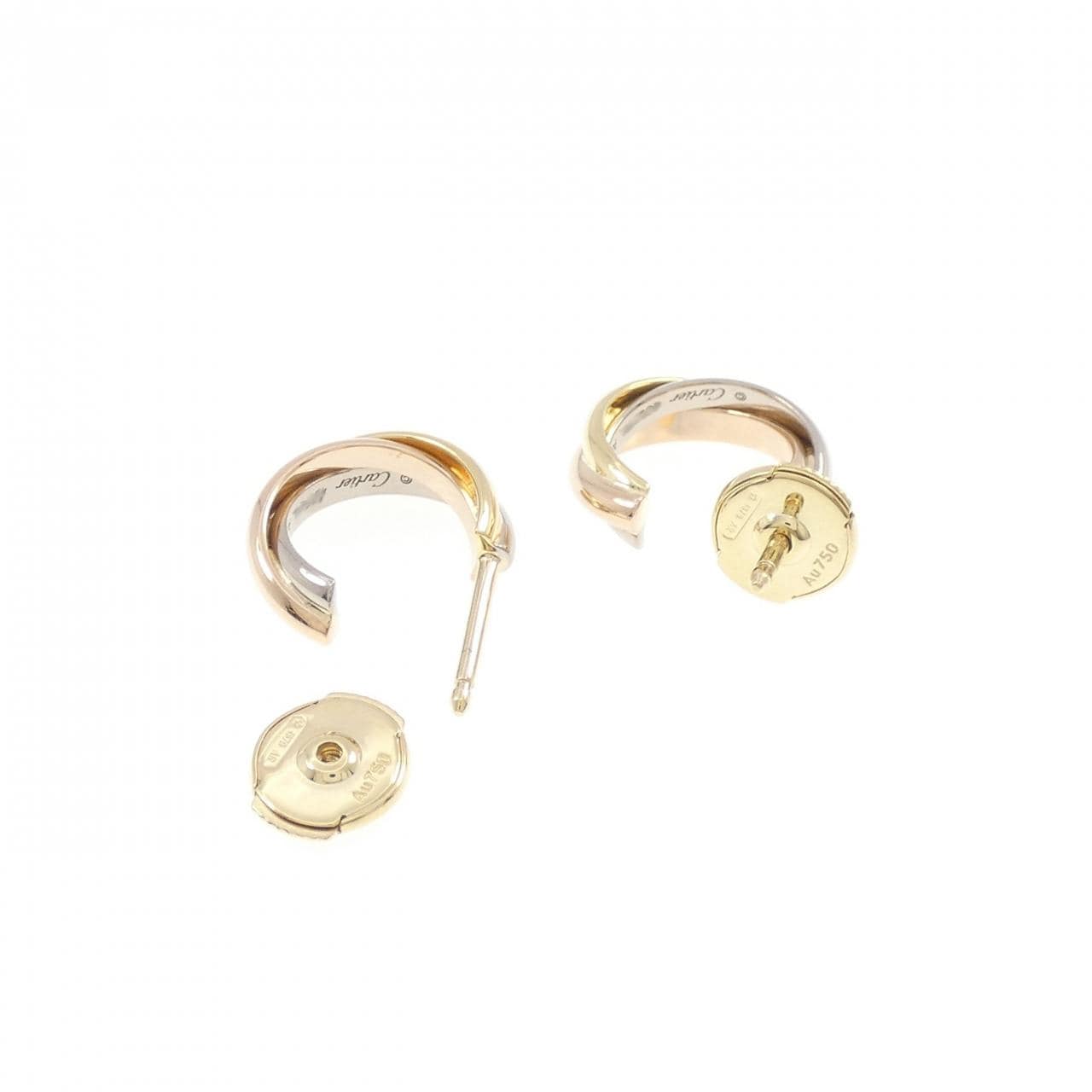 カルティエ トリニティ スモール ピアス