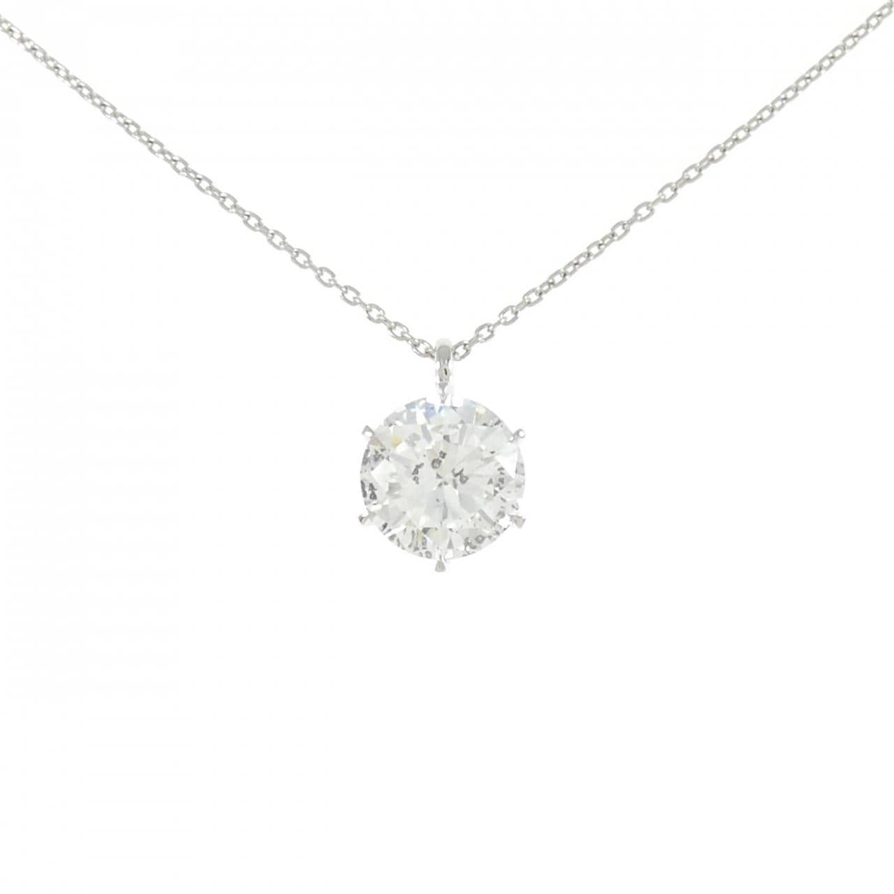 [Remake] PT Diamond Necklace 3.627CT G I1 Good