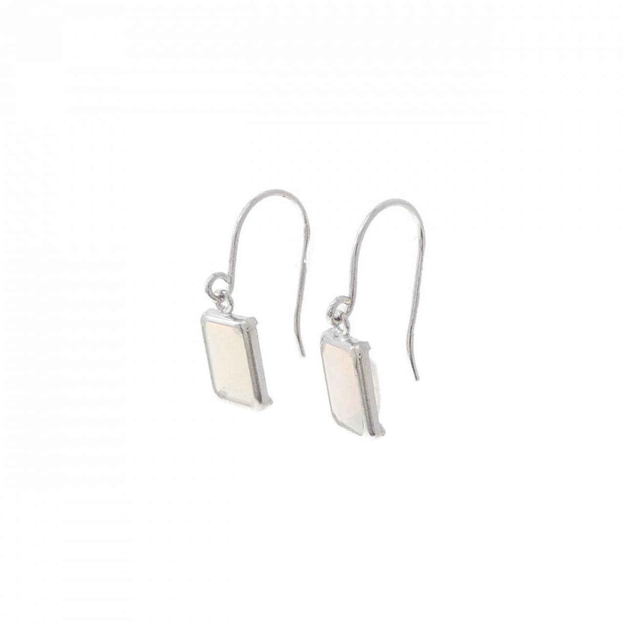 [BRAND NEW] K18WG OPAL Earrings