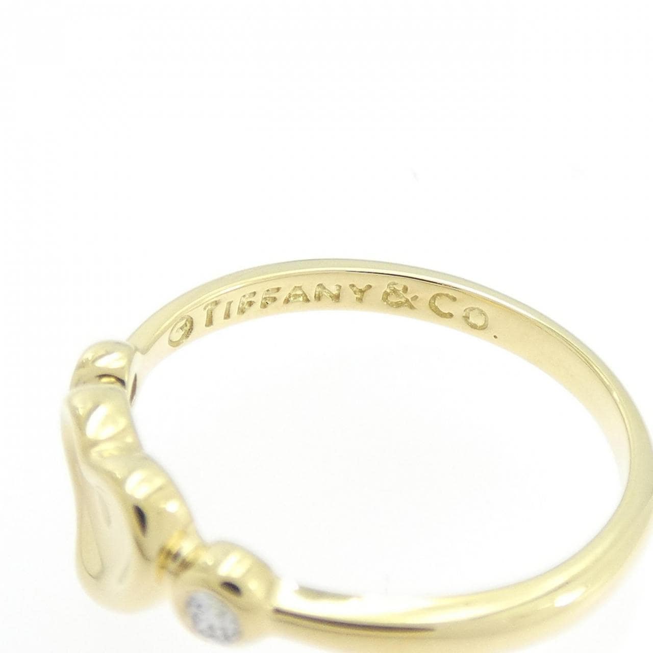 TIFFANY closed heart ring