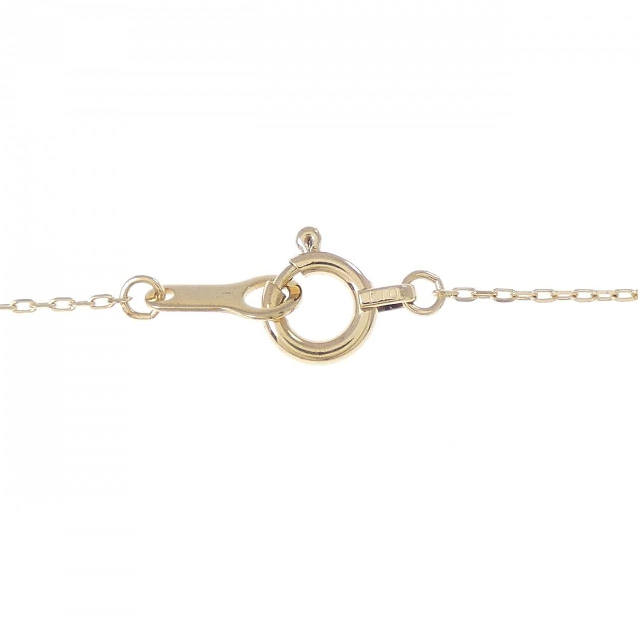 K10YG ダイヤモンド ネックレス 0.006CT