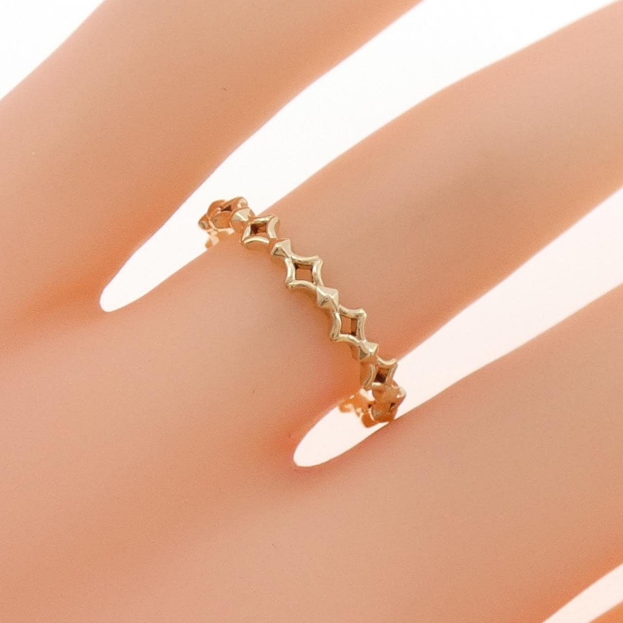 アガット K10YG リング