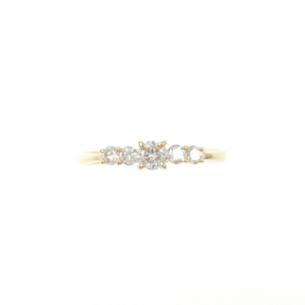 K18YG ダイヤモンド リング 0.24CT