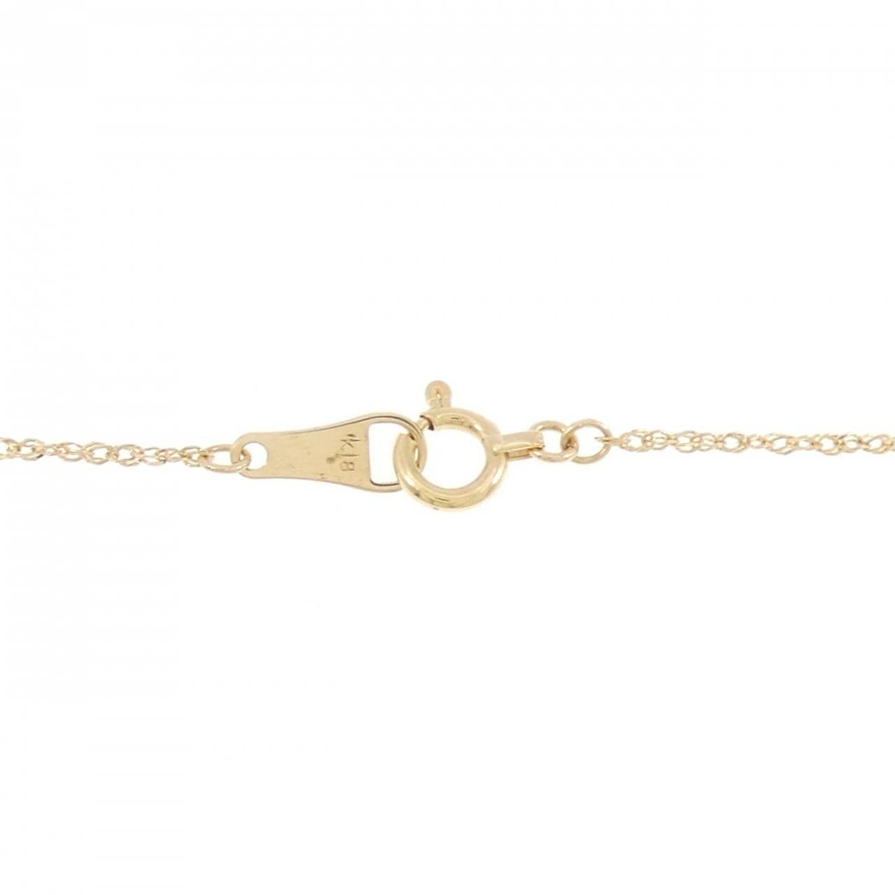 アガット ダイヤモンド ネックレス 0.05CT