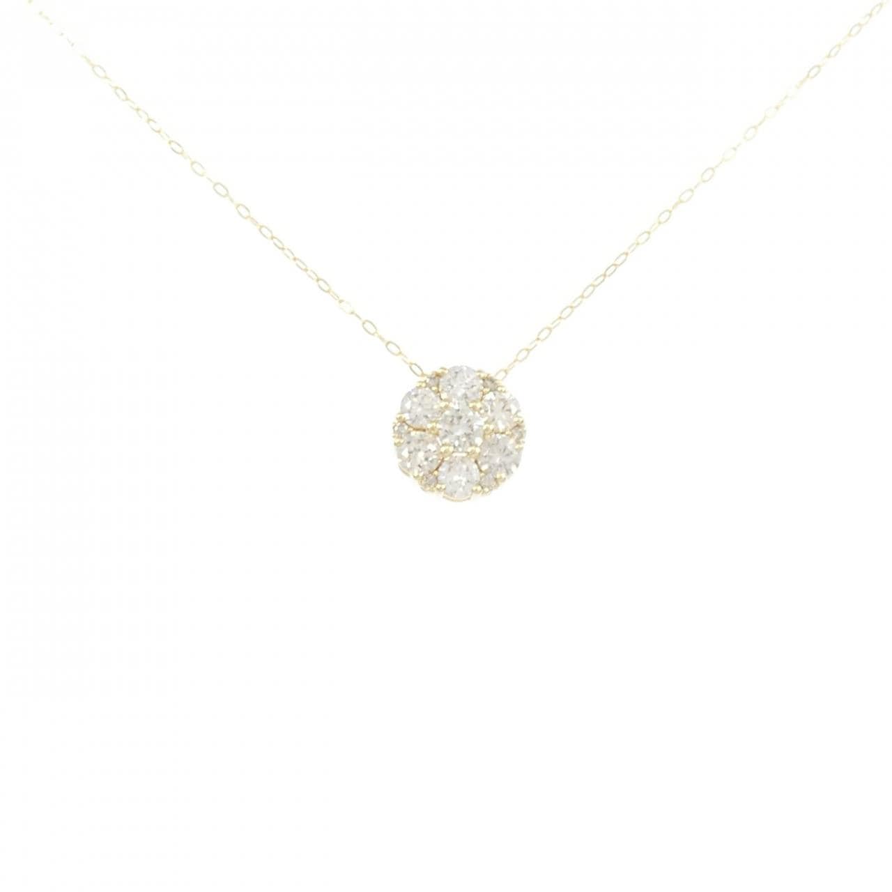 K18YG ダイヤモンド ネックレス 0.50CT
