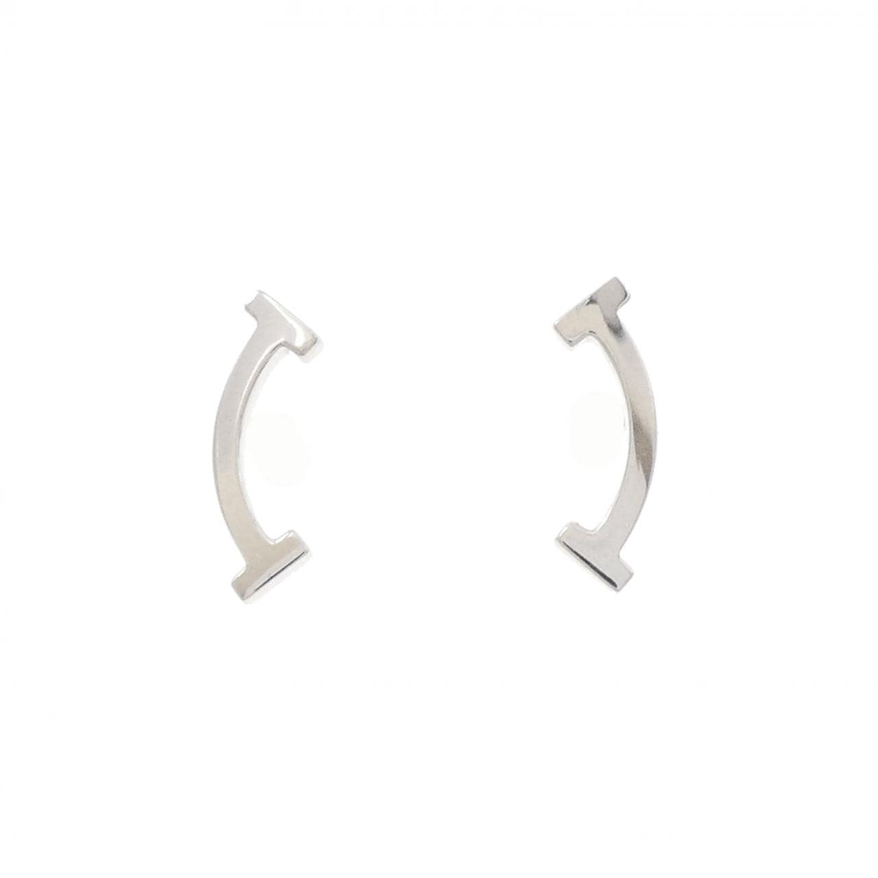 ティファニー Tスマイル ピアス