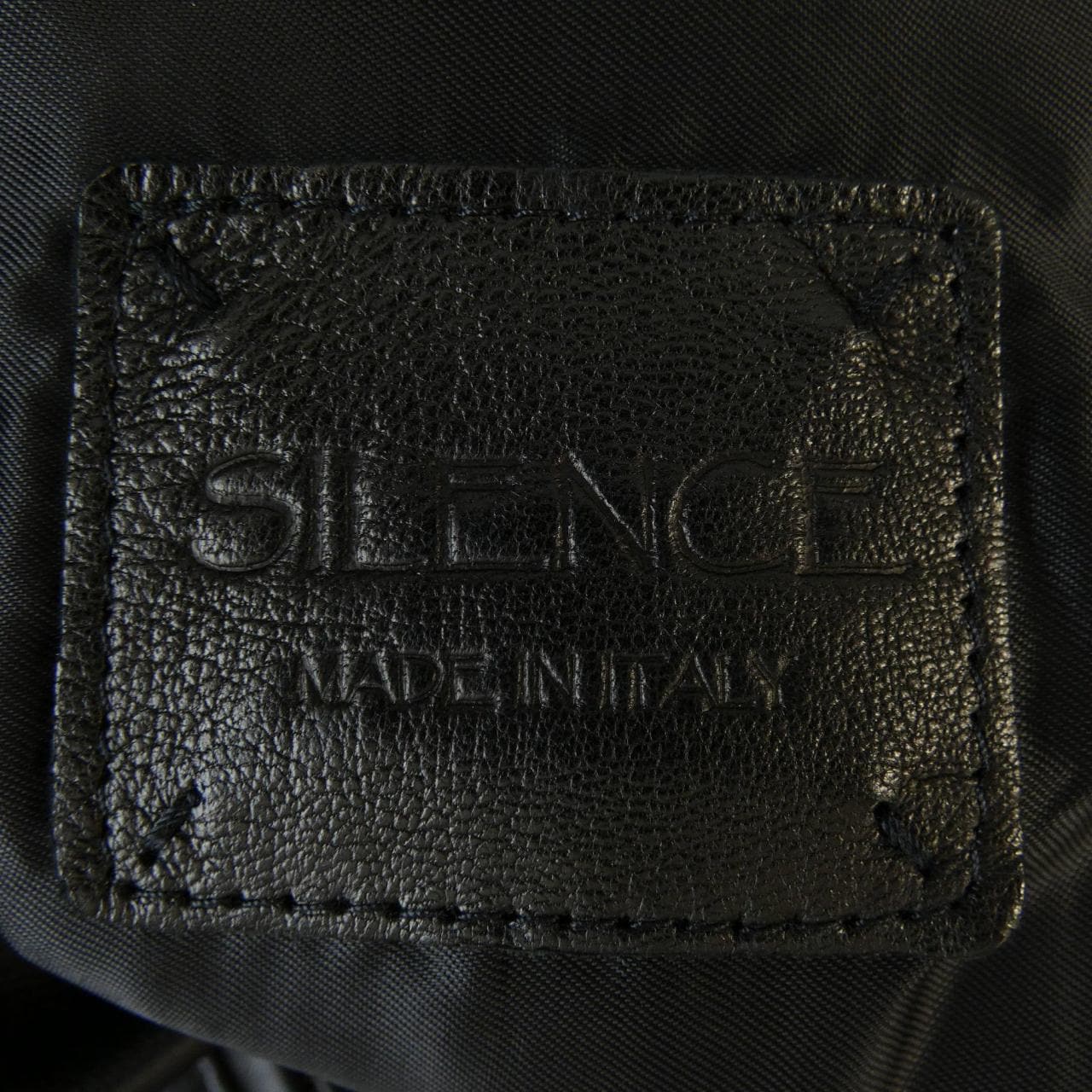 SILENCE レザーライダースジャケット