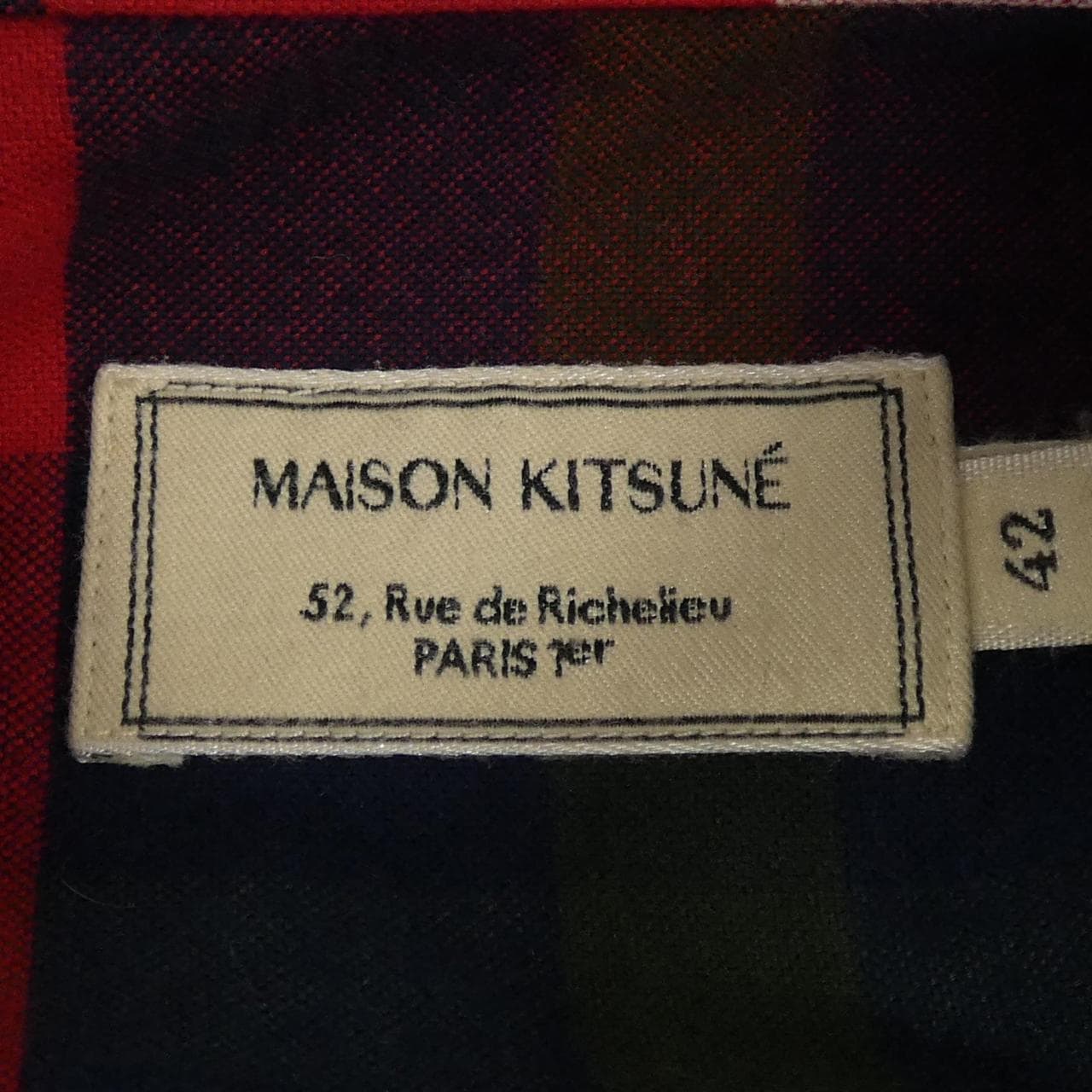 メゾンキツネ MAISON KITSUNE シャツ