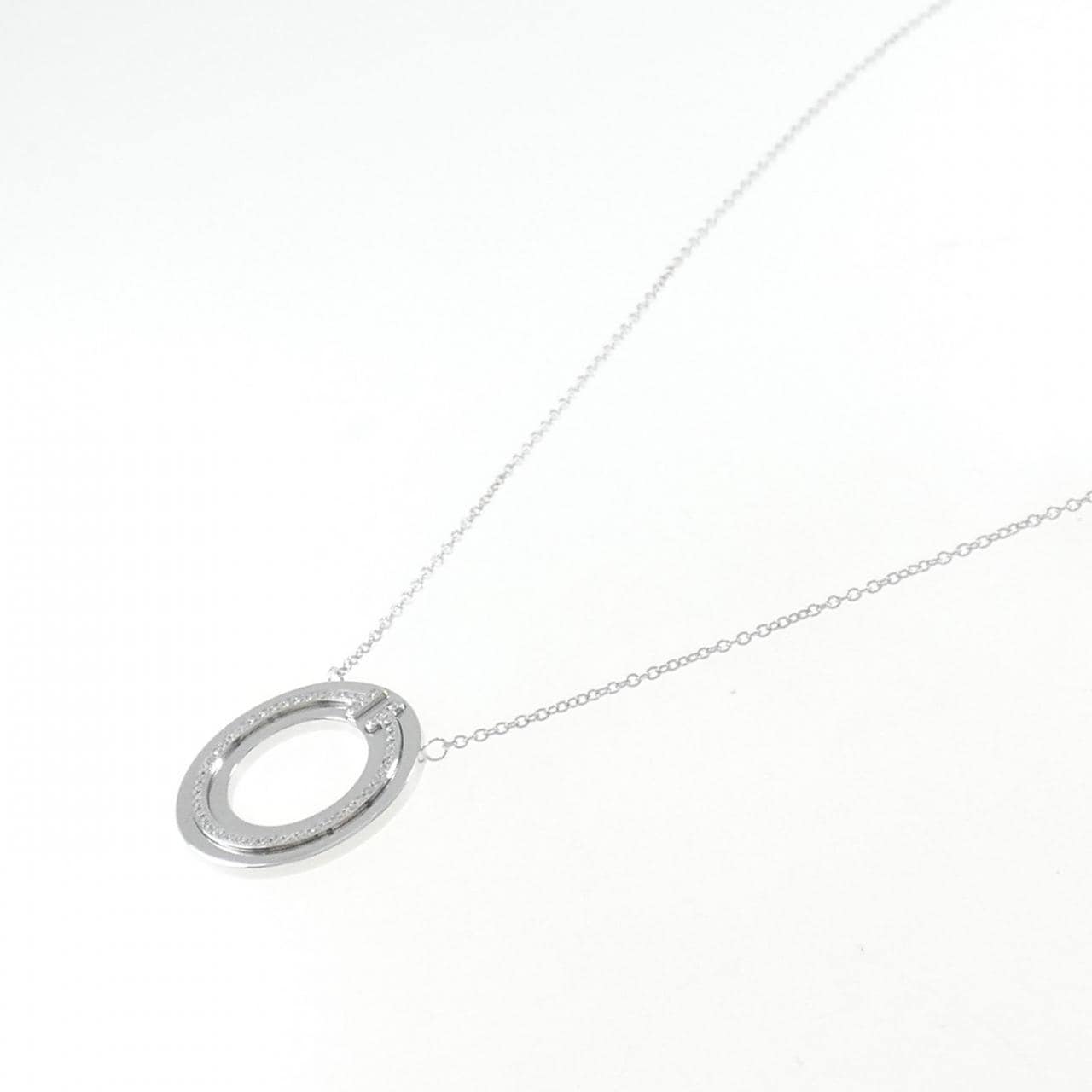 TIFFANY t circle necklace