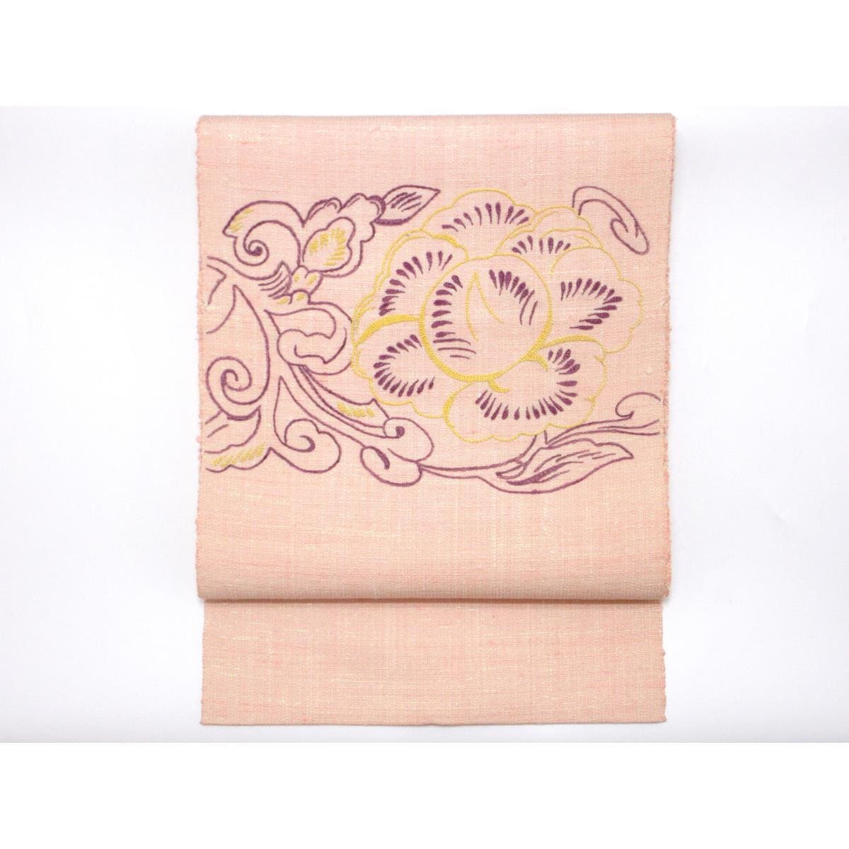 名古屋帯　諏訪好風　刺繍加工