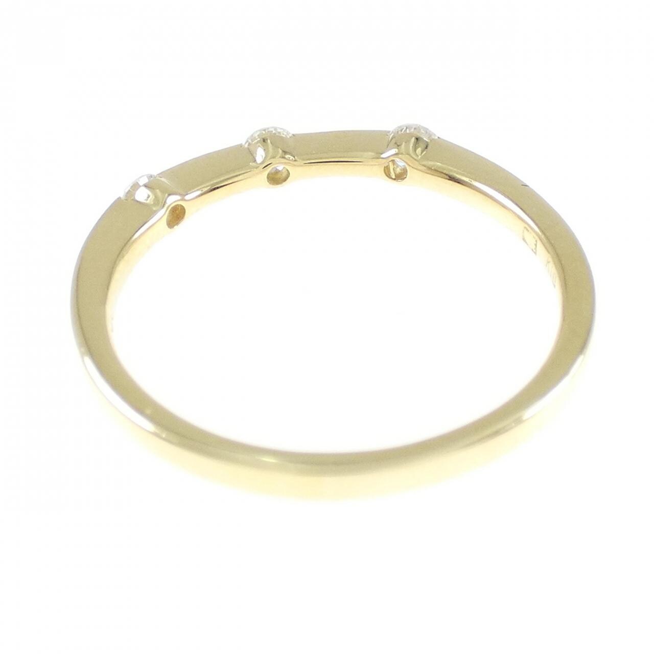 K18YG ダイヤモンド リング 0.15CT