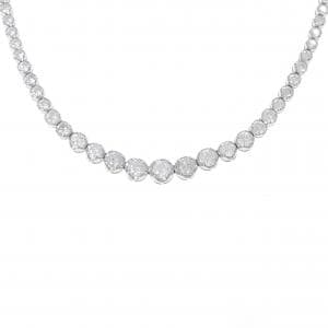 PT900/PT850 ダイヤモンド ネックレス 10.00CT