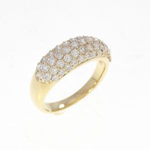 K18YG ダイヤモンド ピンキーリング 0.60CT