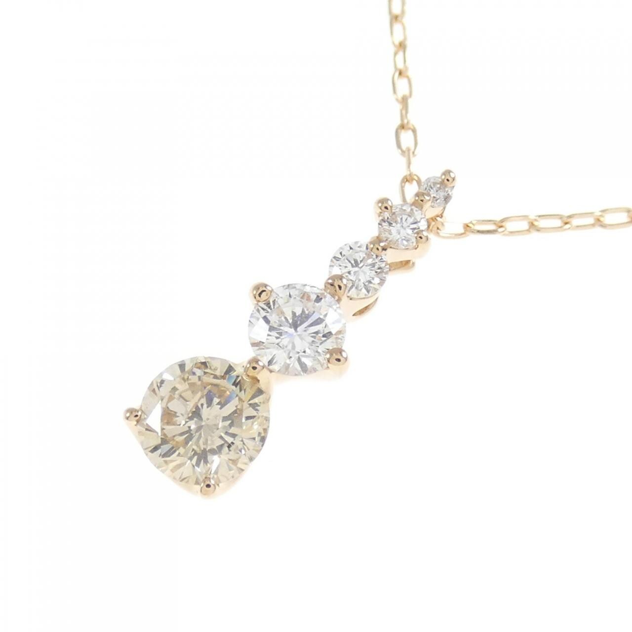 コメ兵｜K18PG ダイヤモンド ネックレス 0.422CT｜ジュエリー