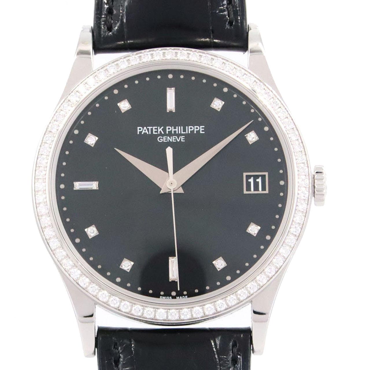 パテック･フィリップ カラトラバ WG/D･8P&3バゲットD 5297G-001 WG 自動巻