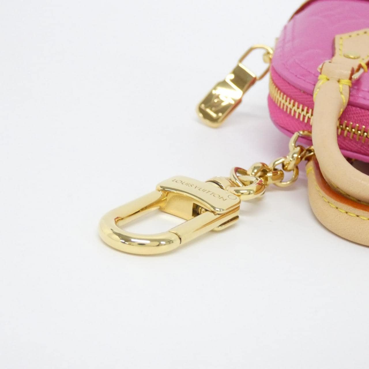 LOUIS VUITTON Vernis Bag Charm Micro Alma M01706 Qeelin