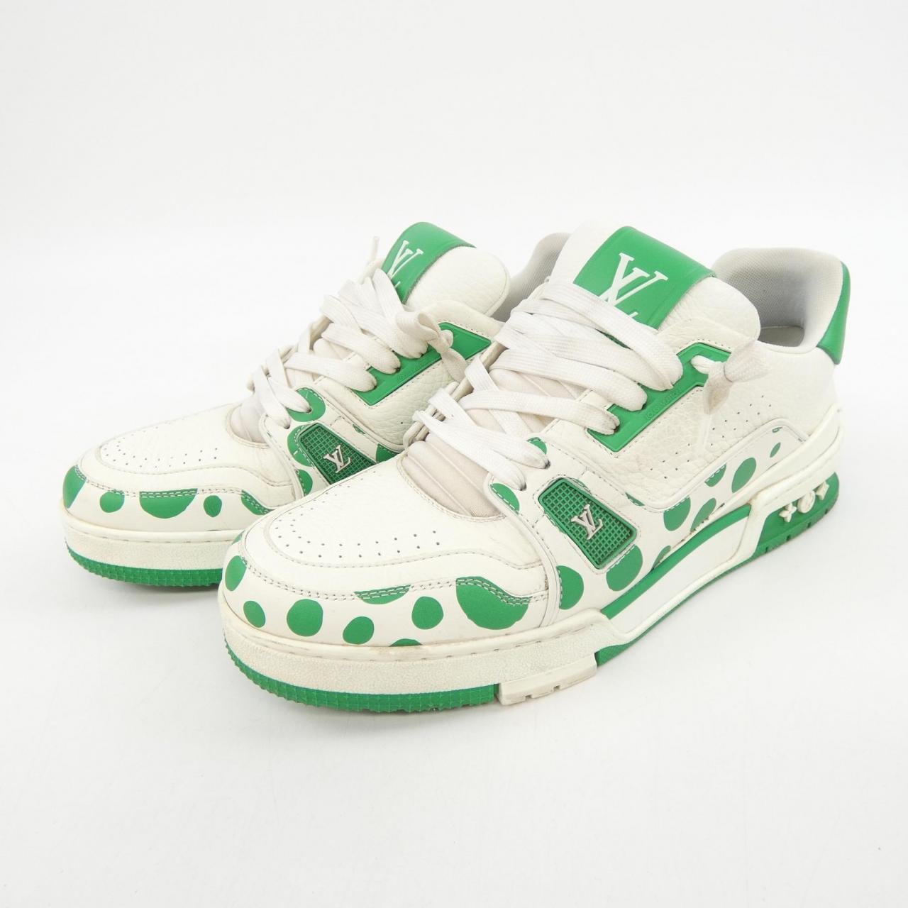 ルイヴィトン LOUIS VUITTON 草間彌生 LV×YK LVトレイナーライン スニーカー