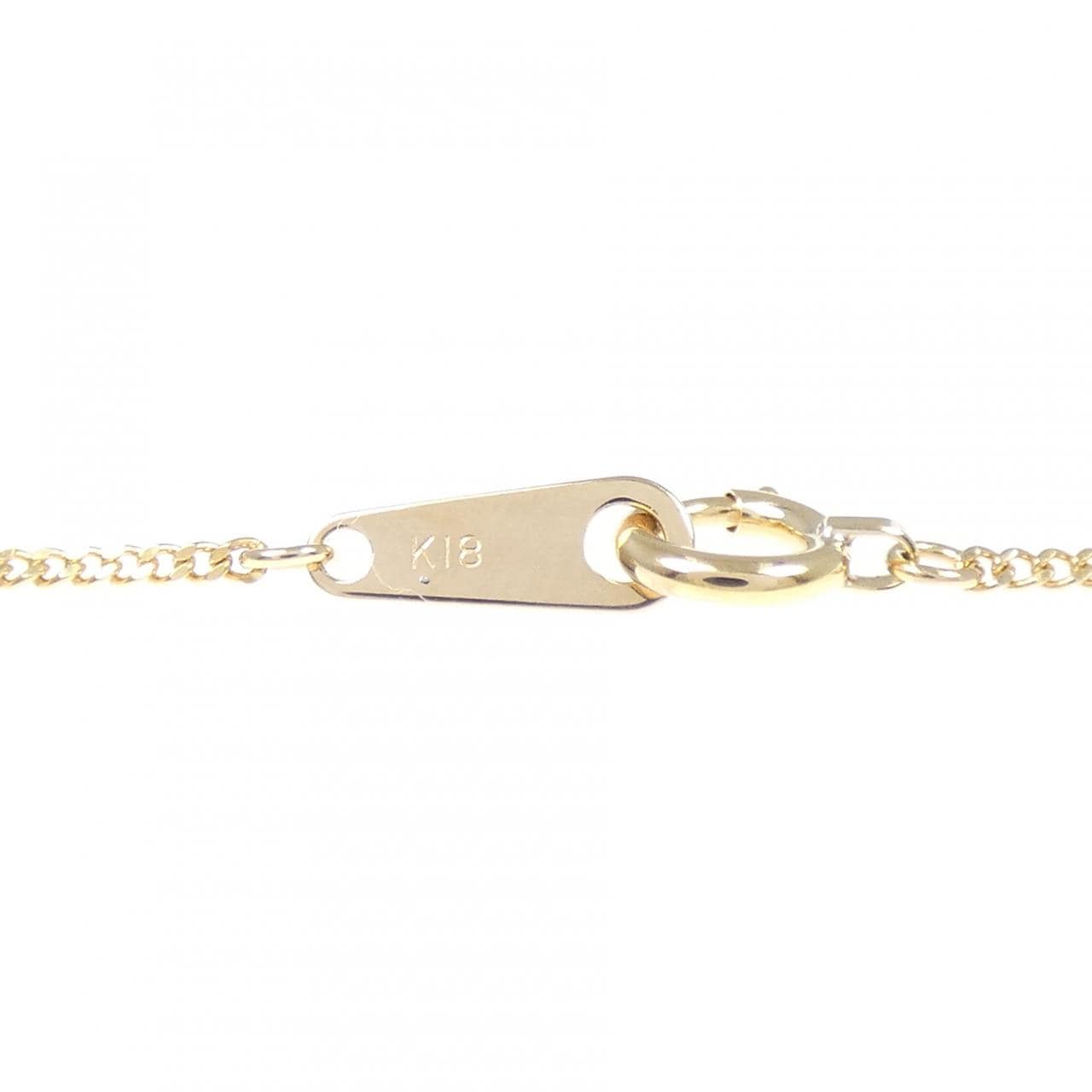 K18YG ダイヤモンド ネックレス 0.52CT