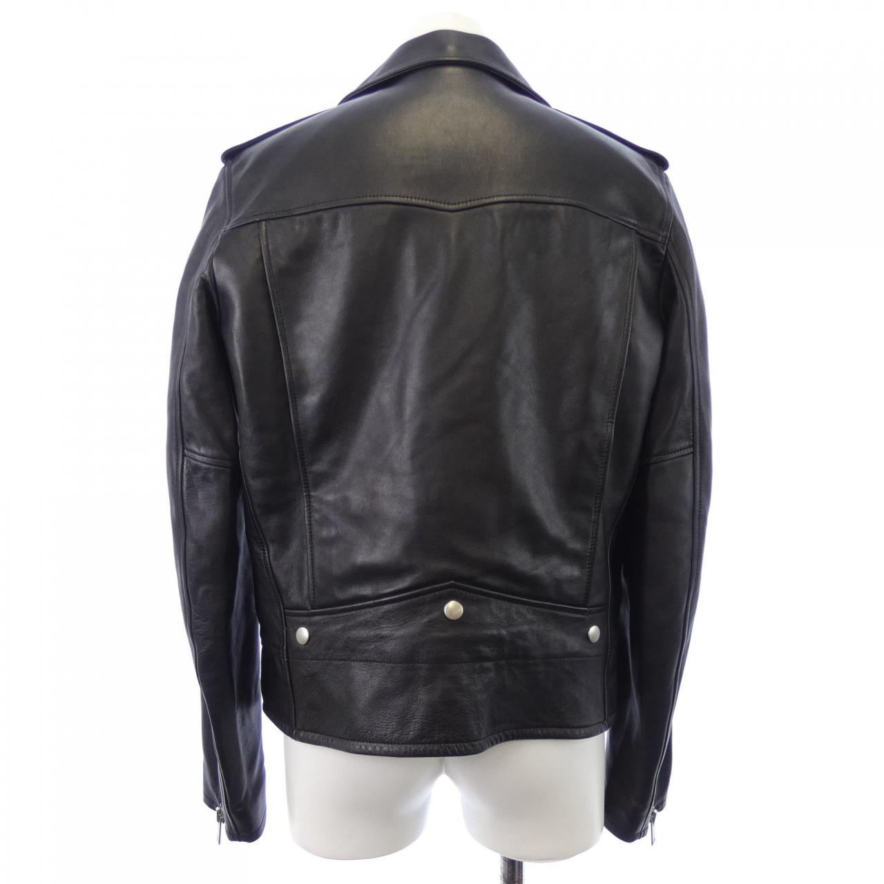 サンローラン SAINT LAURENT L01O　クラシックモーターサイクルジャケット 484284 Y5YA2 レザーライダースジャケット