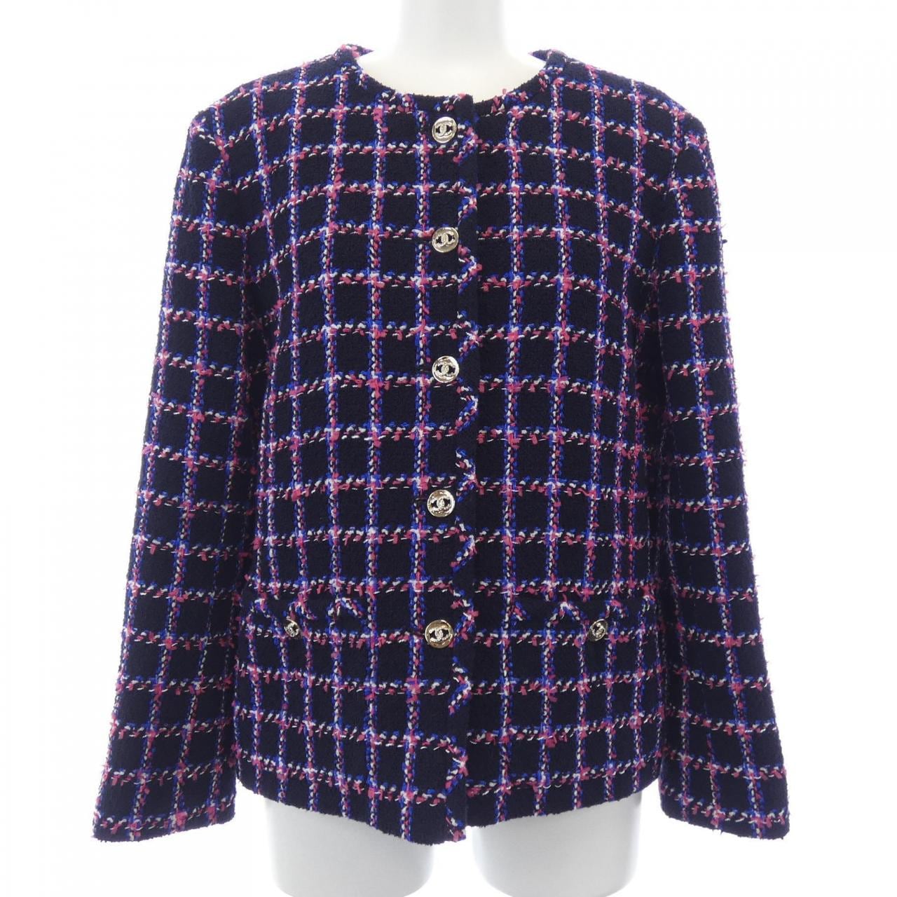 シャネル CHANEL LOOK18 P76726V68547 ノーカラージャケット