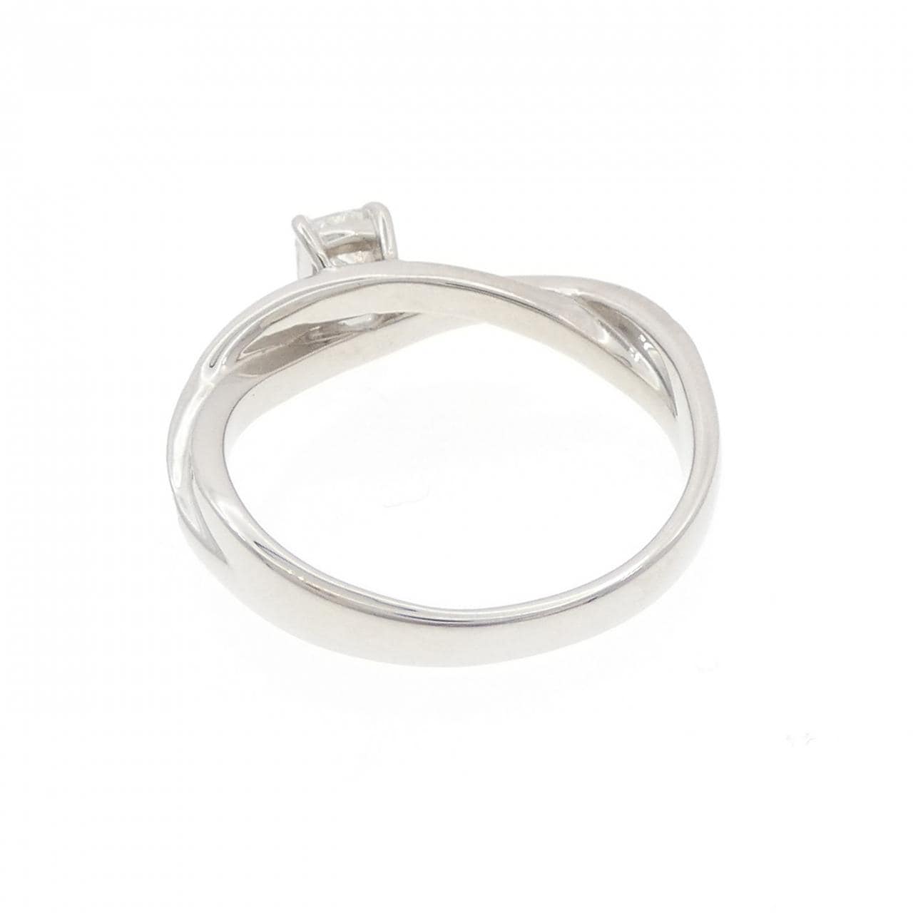 PT900 ダイヤモンド リング 0.523CT F VVS1 ファンシーカット