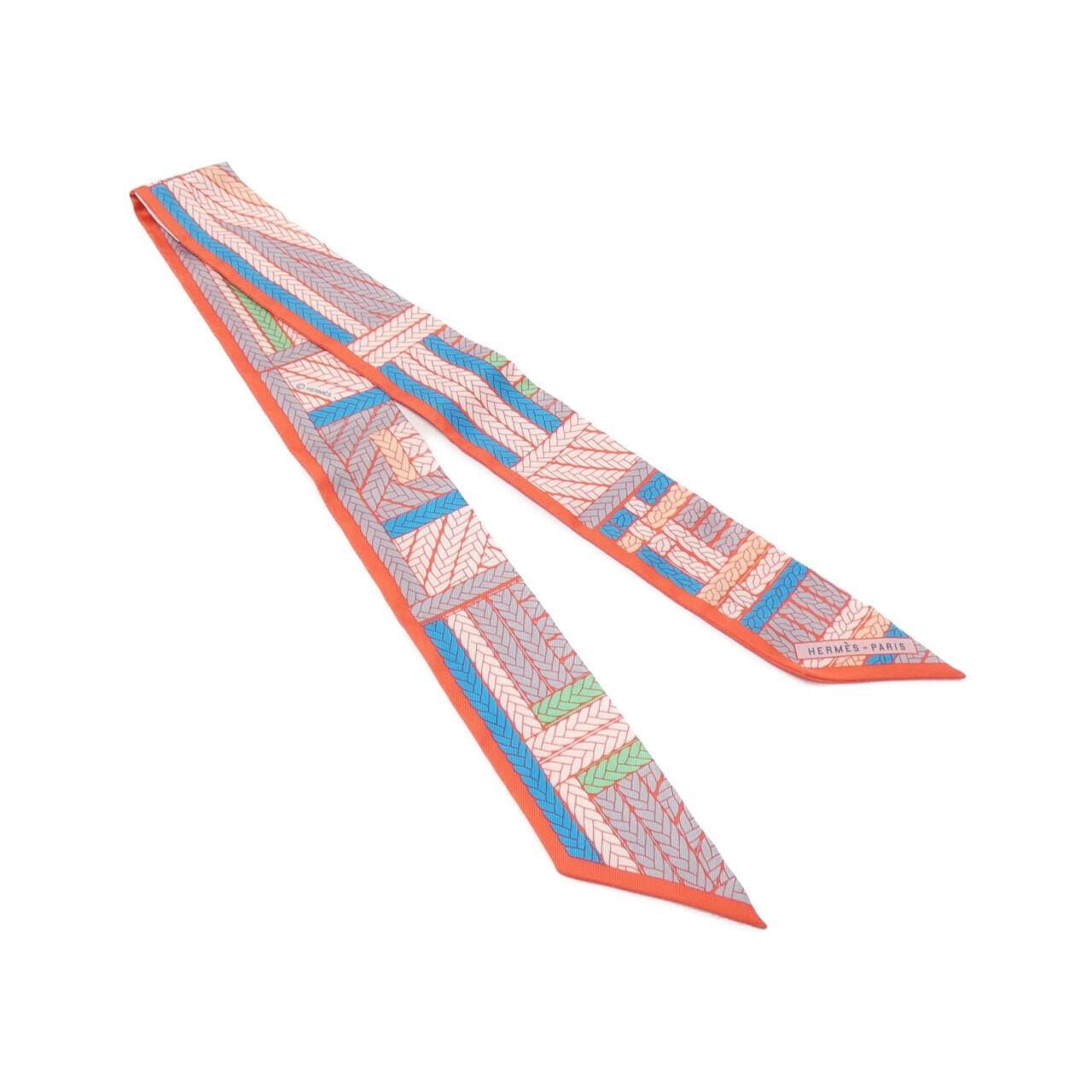 HERMES TRESSES H Twilly 063847S Scarf
