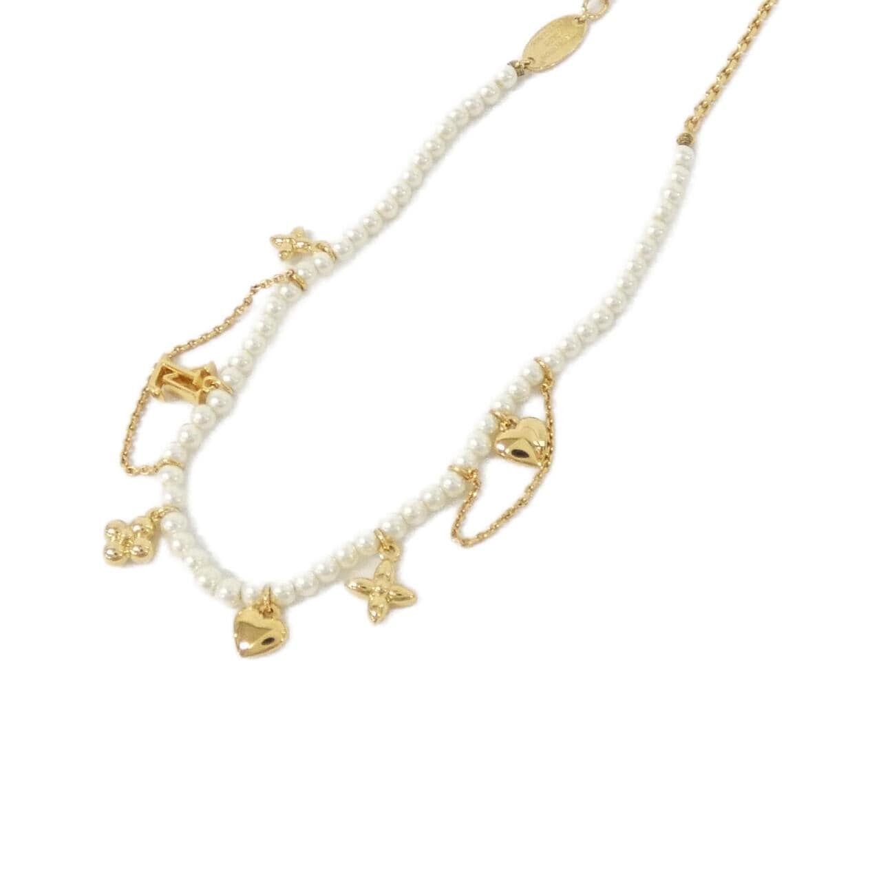 ルイヴィトン ブルーミング パール M02388 ネックレス