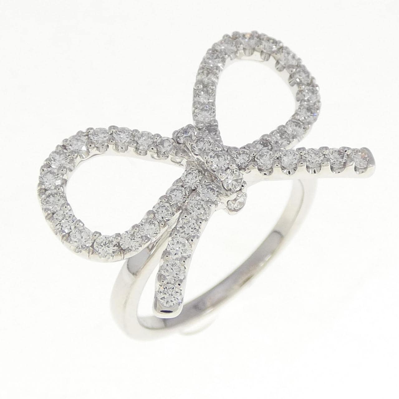 Bijou de M Bowknot Ring L Ring 0.66CT