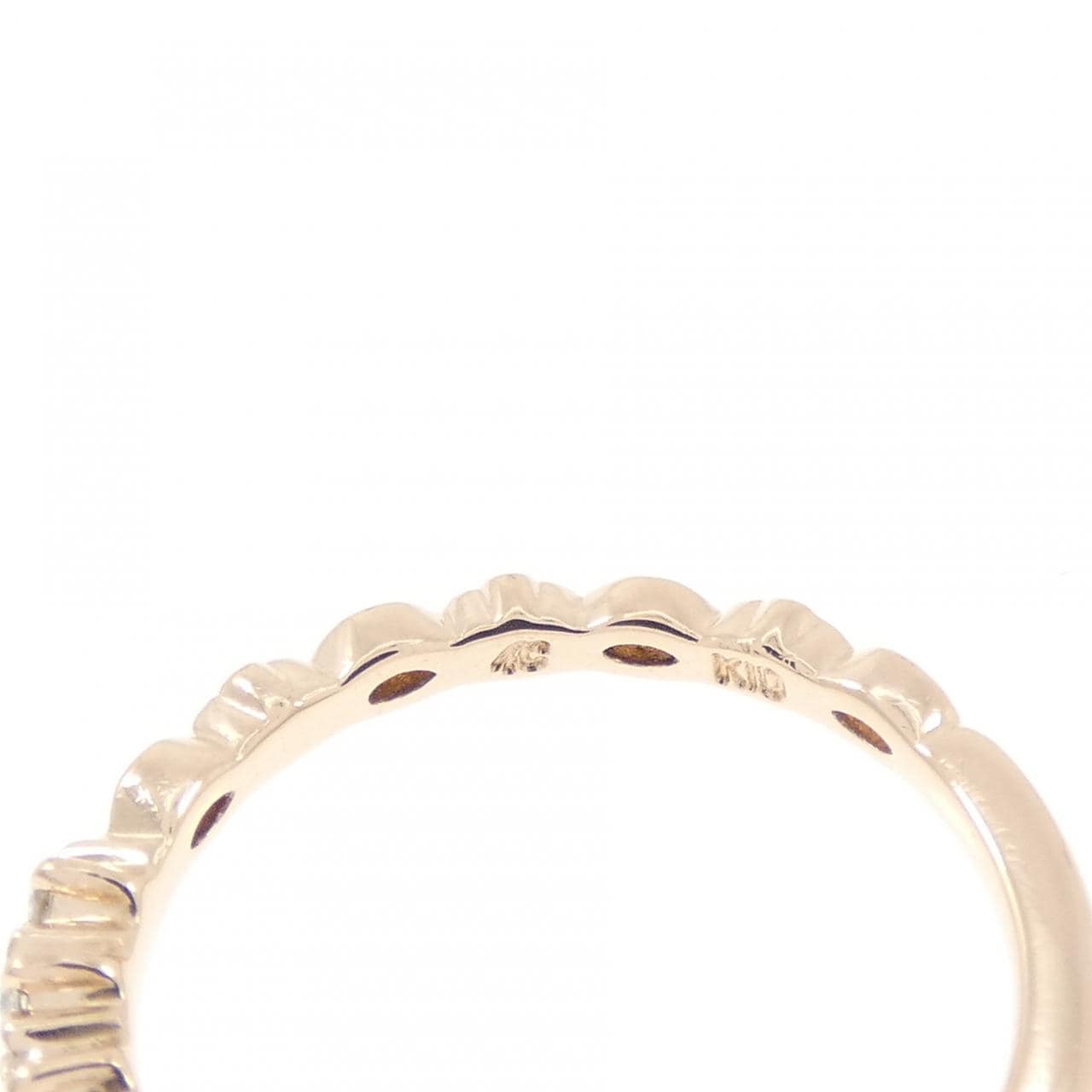 4゜C ダイヤモンド ピンキーリング