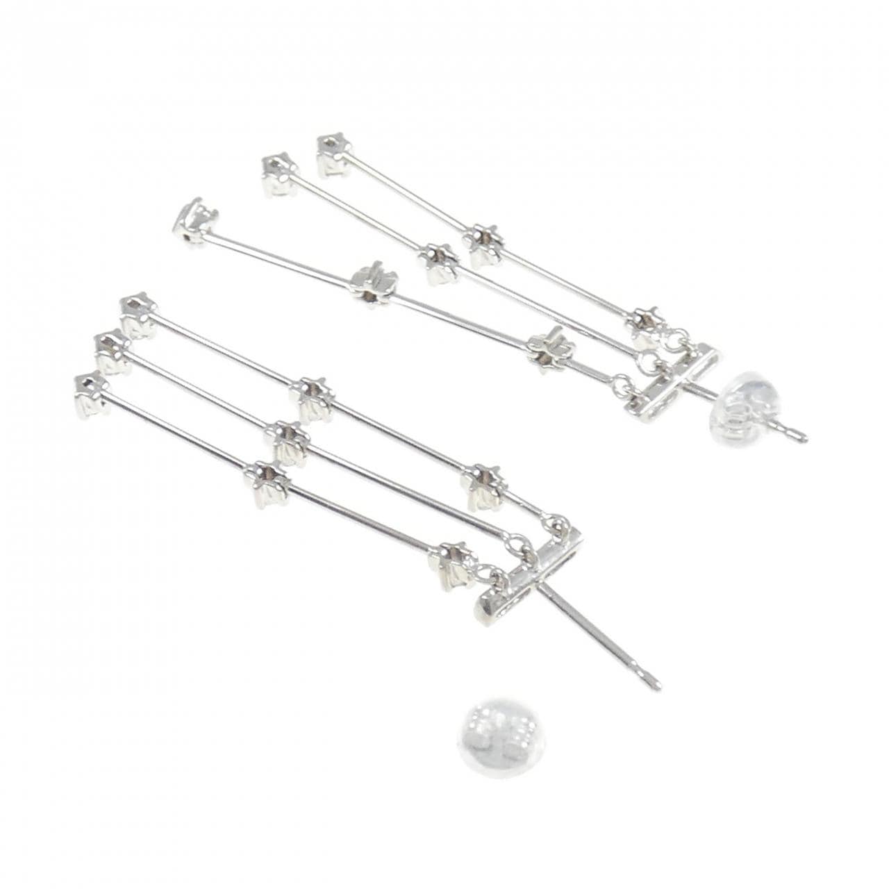 LINE钻石耳环 0.50CT