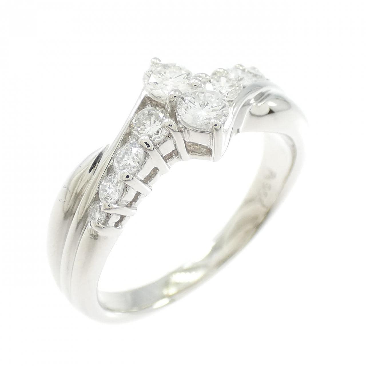PT900 ダイヤモンド リング 0.51CT