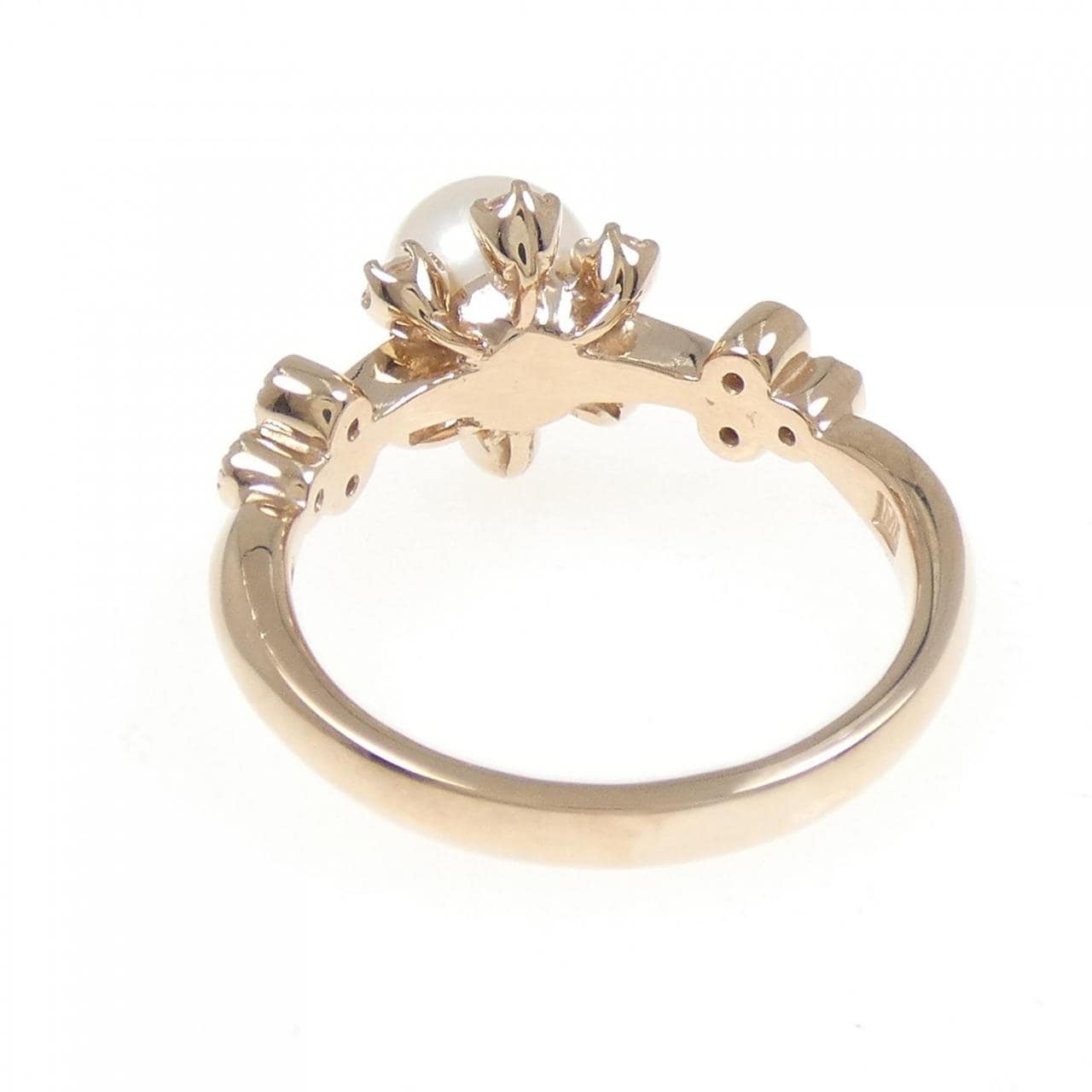 K18PG アコヤパール リング 6.5mm