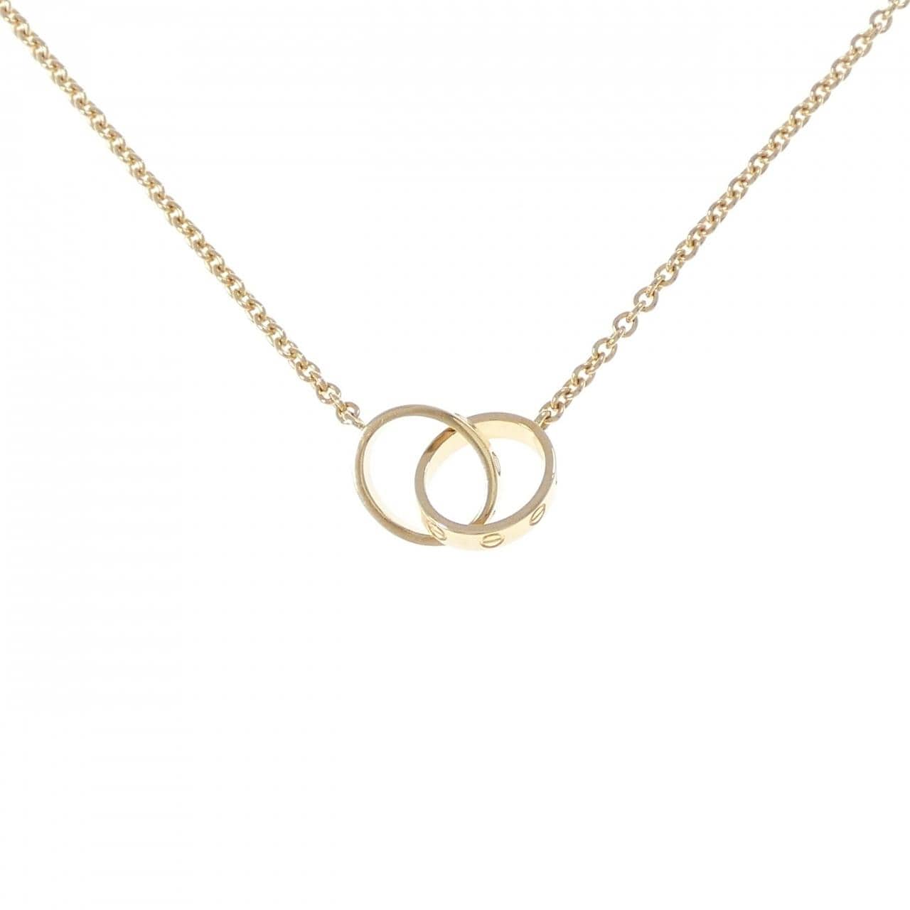 カルティエ ベビーラブ ネックレス