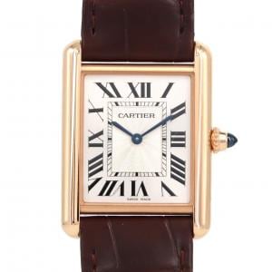 カルティエ タンクルイカルティエLM PG WGTA0011 PG･RG 手巻