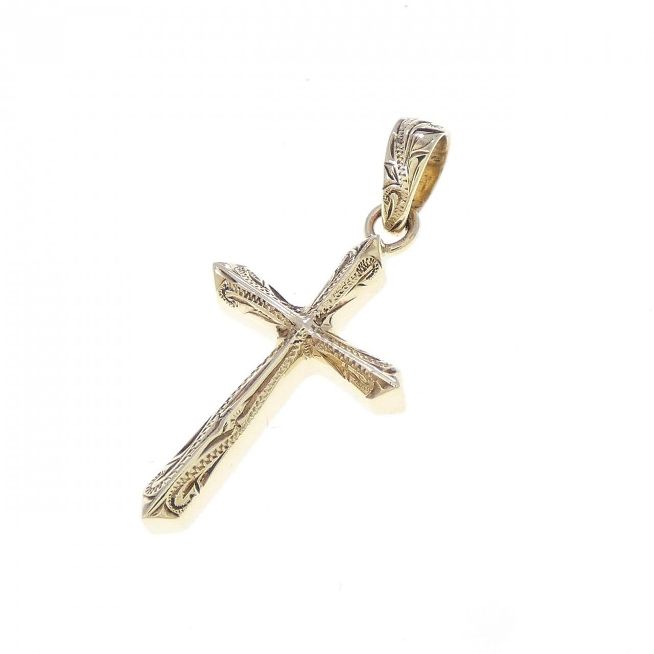 K10YG クロス ペンダント