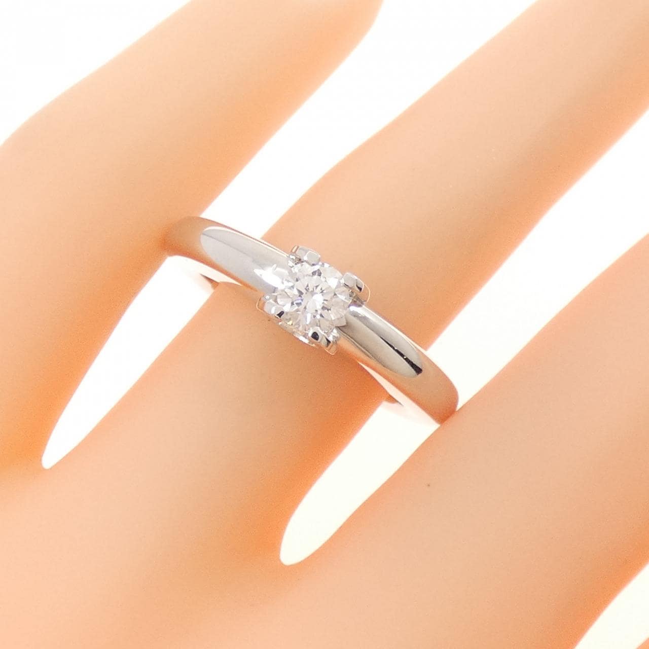 カルティエ Cセッティング リング 0.30CT