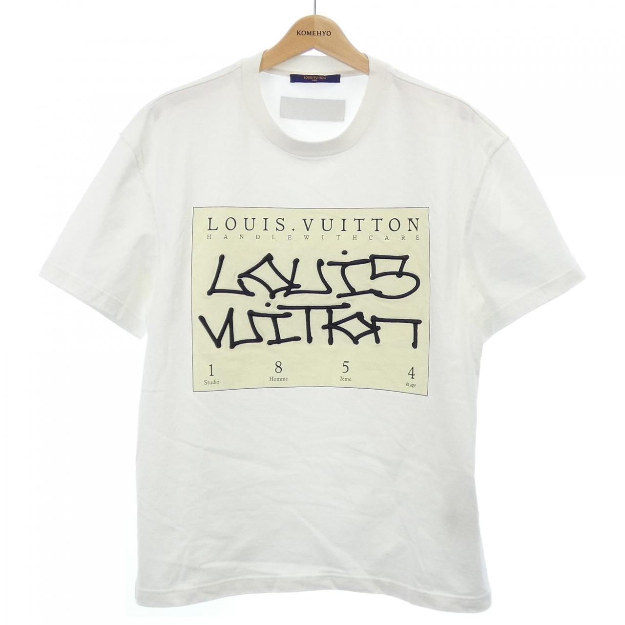 ルイヴィトン LOUIS VUITTON LOUIS VUITTONプリントTシャツ HNY75WDT3 Tシャツ