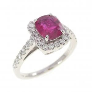 PT900 ルビー リング 1.10CT