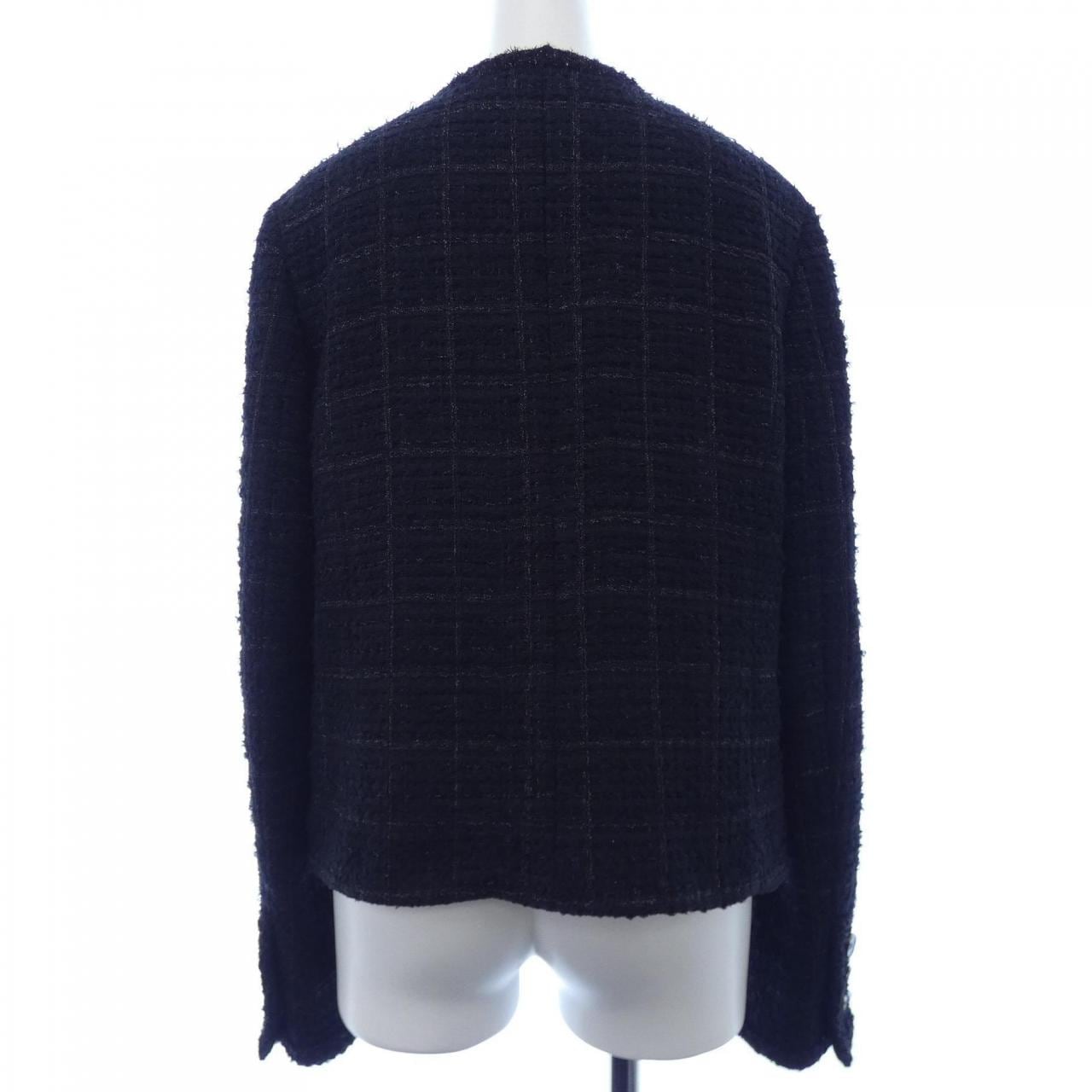 シャネル CHANEL ノーカラージャケット