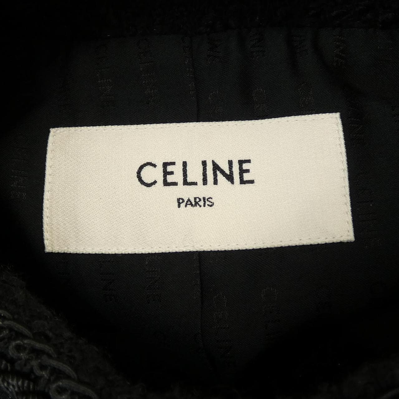 セリーヌ CELINE シャスールジャケット 2V00C764L ノーカラージャケット