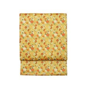 【未使用品】名古屋帯　開き名古屋　全通柄
