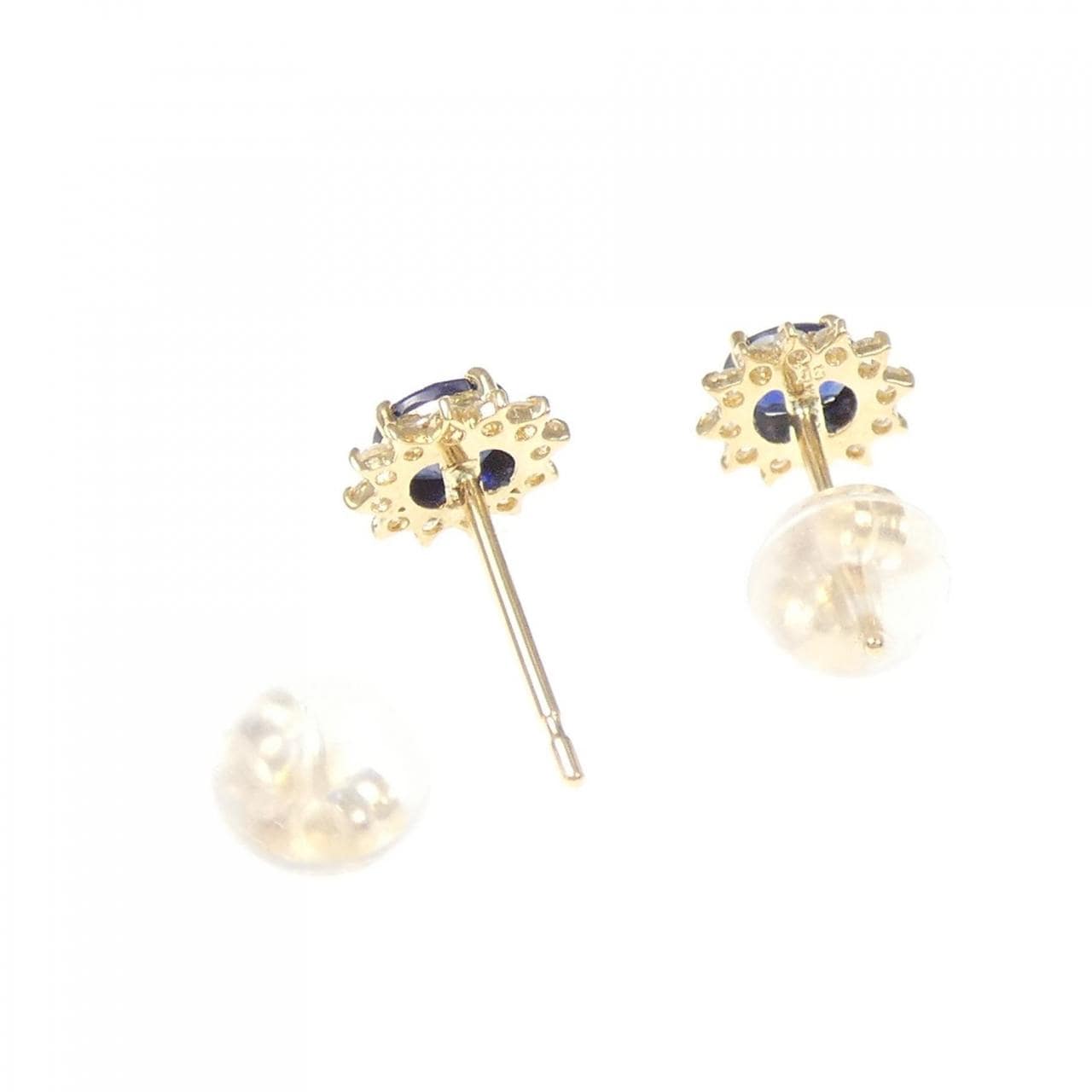 K18YG サファイヤ ピアス