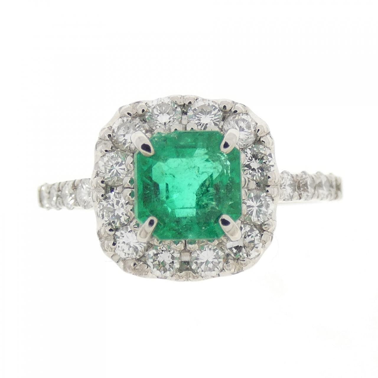 PT900 エメラルド リング 1.15CT
