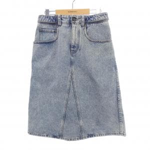 ルイヴィトン LOUIS VUITTON ブリーチドデニムミディスカート FPJU18BEA スカート